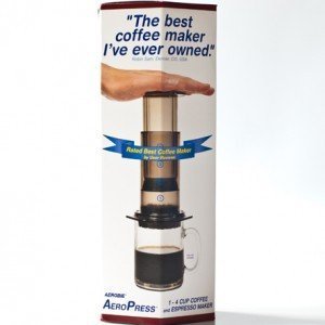 Aeropress coffee