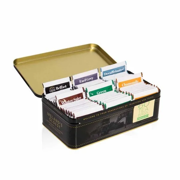 Speciality Tea Selection tin of 60 Tea Bags in Six Varieties - Image 2