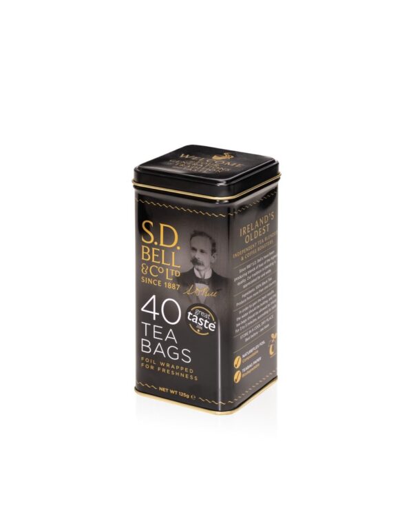 SD Bell's 40 Tea Bags in Caddy - Image 2