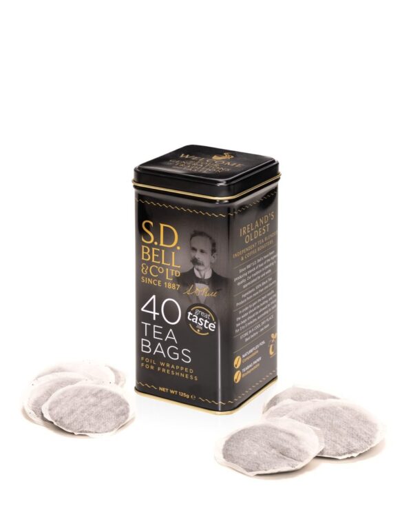 SD Bell's 40 Tea Bags in Caddy - Image 4